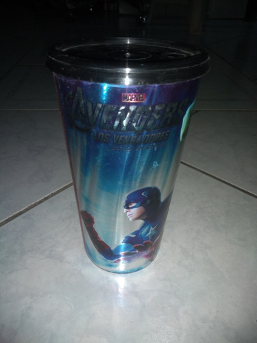 Vaso Promocional Cinemex Marvel Avengers Mcu Original