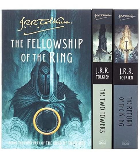 The Lord Of The Rings 3-book Paperback Box Set (libro En Ing