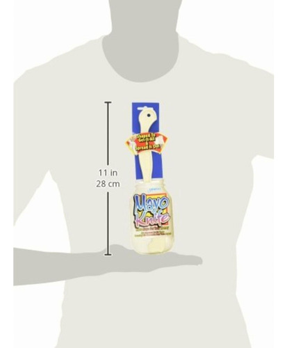 Compac Mayo Knife Spreader Plastic Knife Shaped To The