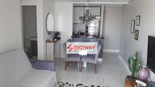 Imagem 1 de 20 de Apartamento Com 1 Dormitórios + Closet À Venda, 63 M² Por R$ 631.000 - Vila Monumento - São Paulo/sp - Ap1731
