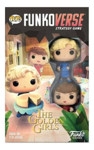 Funkoverse: Golden Girls 100 2-pack Juego De Mesa Funko