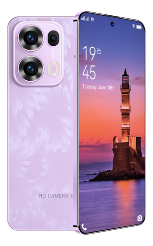 Taplet Reno 13 Pro Dual Sim 16gb+512ggb 2025 El Más Popular Smartphone Android 14 5g Wifi Súper Barato Celular Desbloquea Batería De Larga Duración Violeta