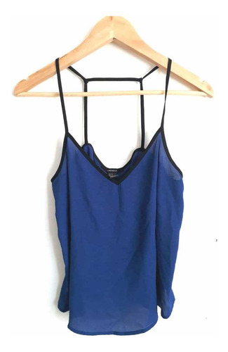 Top Musculosa, Forever 21 Talle M, Tipo Seda