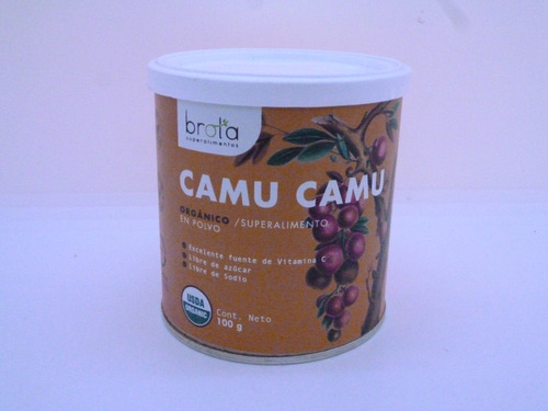 Camu Camu En Polvo Orgánico. Brota 100gr.