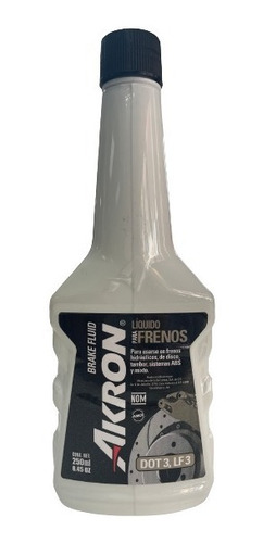 Brake Fluid Akron Liquido Para Frenos