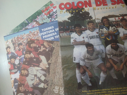 Colón De Santa Fe - Pack X4 - Posters Sueltos 85 95 97 Y 01