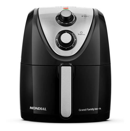 Imagem 2 de 6 de Fritadeira Elétrica Air Fryer 5litros Sem Óleo Afn50 Mondial