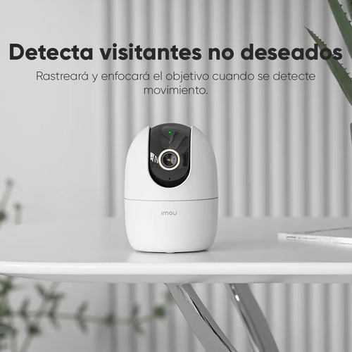 Imou & Cronos Cámara Ip 5mp Ipck2en-plus-32 Wi-fi Detección Inteligente Modo De Privacidad Con Micrófono Y Bocina Integrada Cv-1762 Sirena Personalizable Con Autotracking + Almacenamiento Microsd 32gb