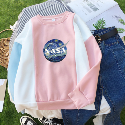 Chaqueta Nasa Trendy Brand Con Forro Polar Con Bloques De Co