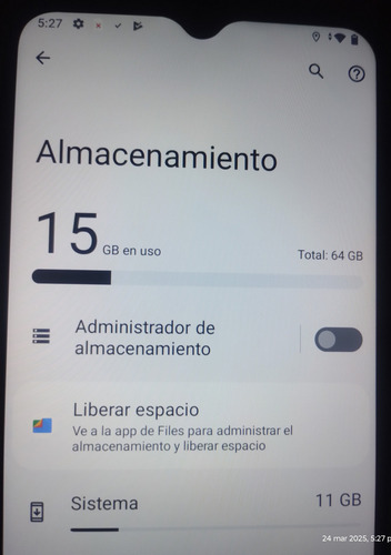 Celular Motorola E22 Usado Impecable 64 Gb Memoria Interna Azul Claro (Usado)