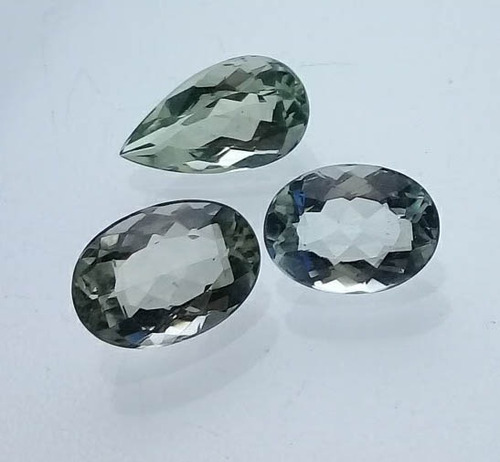 Heliodoro 12.850 Cts Kit 03 Pedras Natural Praziolita A