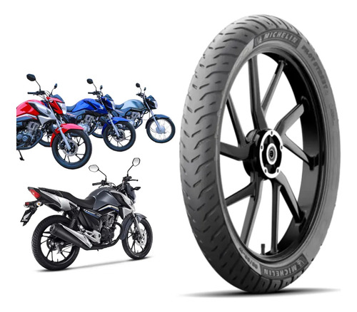 Pneu Michelin Pilot Street 2 Fazer 140/70-17 Twister Cb300