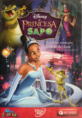 Dvd A Princesa E O Sapo - Disney - Original E Lacrado