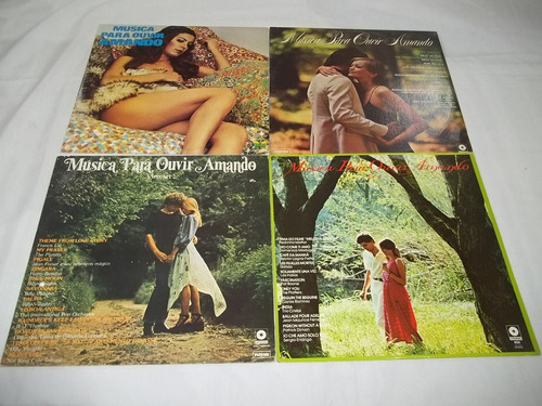 Vinil Lp - Musica Para Ouvir Amando - 4 Discos