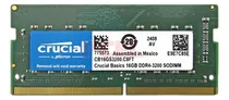 Comprar Memoria Sodimm Ddr4 Crucial Basic 16gb 3200mhz Cb16gs3200