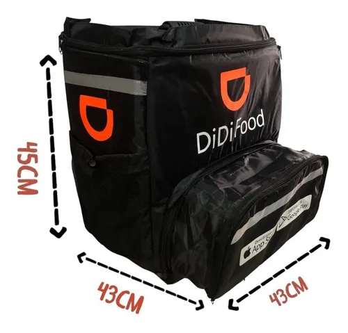 Mochila Uber Eats Rappi Didi Food Repartidor Termica Env o gratis
