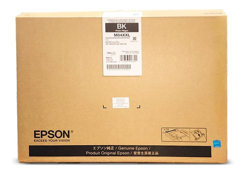 Tinta Epson T962120 M04xxl Negro Wf-m5299 M5799 - 40,000 Pag