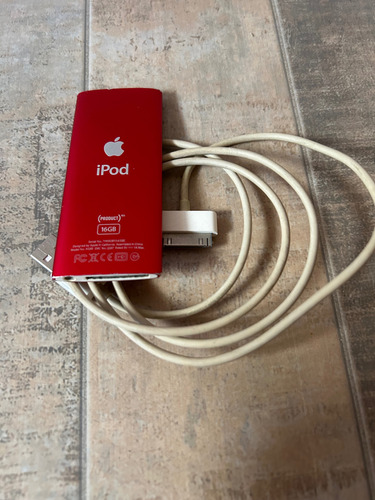 Ipod Nano Rojo 16 Gb Apple Rojo (Usado)