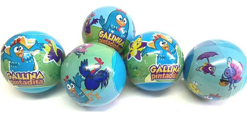 Kit 20 Bolas Surpresa - Galinha Pintadinha