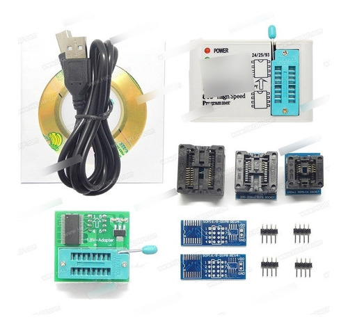 Programador Eeprom Y Bios Ezp2019 Con 4 Adaptador