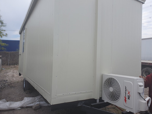 Camper Caseta Traila Remolque Oficina Móvil C/ Wc Y Privado