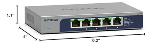 Switch De Red Ethernet Multi-gigabit No Administrado De 5