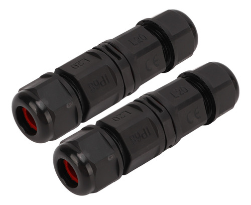 Conector Eléctrico Impermeable, 2 Piezas, Conexión 380v, Ip6