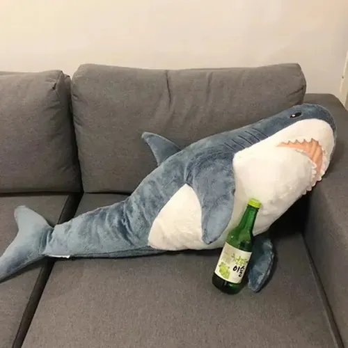 Peluche Amazon Shark De 28 Cm, Muñeca De Peluche