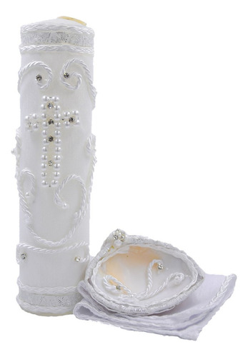 Kit Bautizo Set Bautizo Vela Concha Toallita Fernando