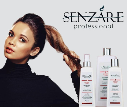 Senzare Pro Force Shampoo 300ml Anticaida 2 Piezas