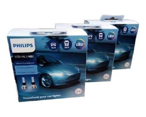 Philliips Ultinon Led Essential H3 6500k Lupa Proyector