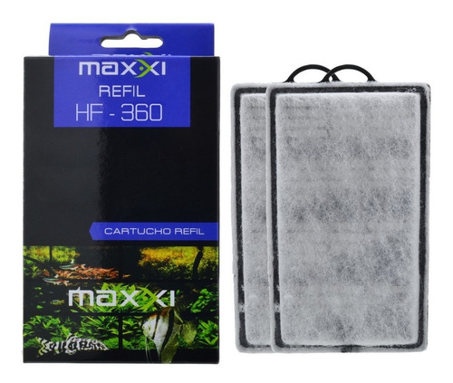 Refil Cartucho Para Filtro Maxxi Power Hf-360 Caixa Com 2un