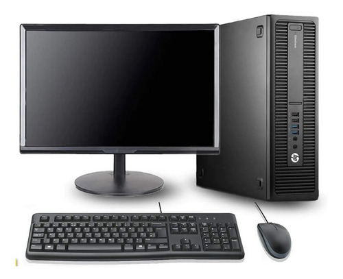 Equipo Hp 800 G2 Core I5 6th Gen 8gb Ram 120 Ssd Lcd 22 (Reacondicionado)