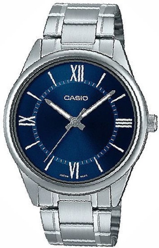 Reloj Casio Caballero Azul Mtp-v005d-2b5