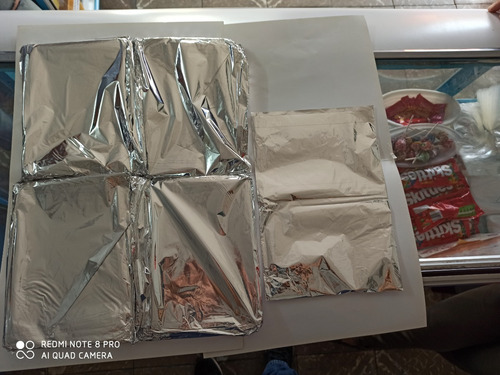 Bolsas Aluminizadas (metalizadas) Café, Hamburguesas Otros..