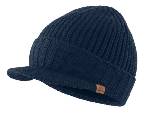 Home Prefer - Gorro De Punto Grueso De Invierno Con Visera P