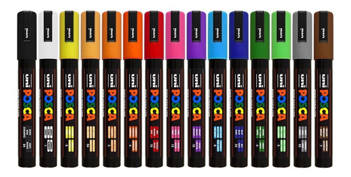 Marcador Uni Posca Pc 5m X 10 Unidades Buenisimos !!!!!!