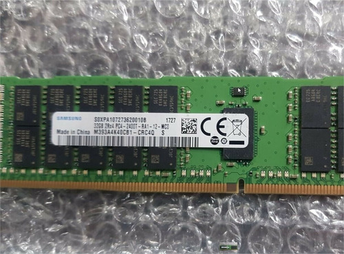 Imagem 1 de 4 de Memória 32gb M393a4k40bb1-crc Ddr4 Rdimm 2400 Mhz Pc4-2400t