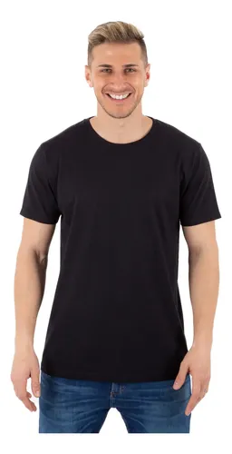 Remera Lisa Algodón Jersey Peinado Premium