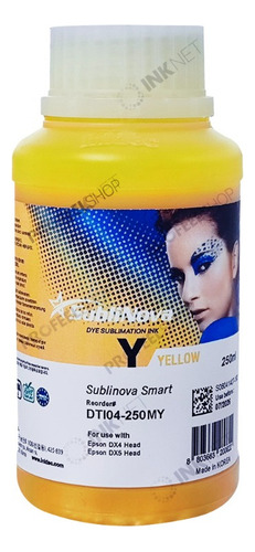 250ml Tinta Sublimatica Inktec Sublinova Smart L375 L3250