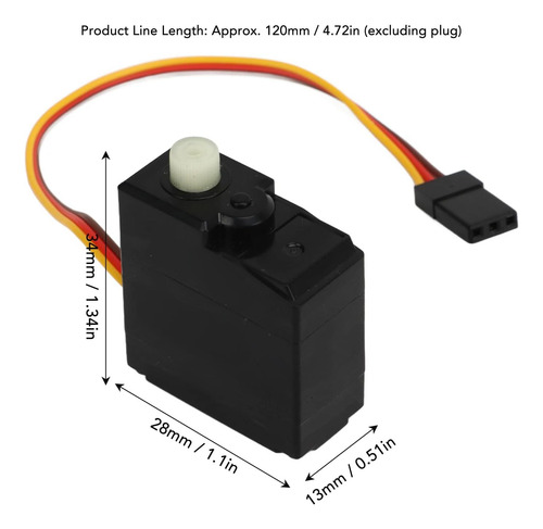 Servomotores Rc, Servo Digital 17g Engranaje De Nailon De Ba