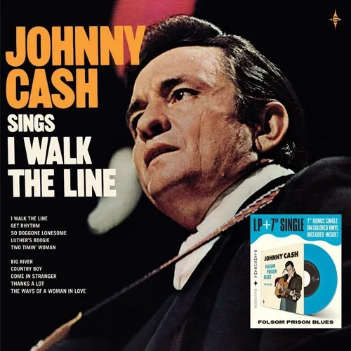 Johnny Cash I Walk The Line Vinilo Lp + Single 7 Nuevo