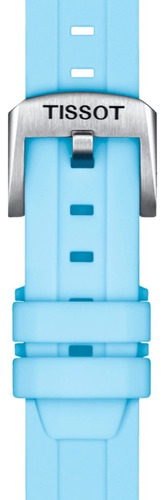 Extensible Para Tissot T852047450 Azul Claro - 18mm De Ancho