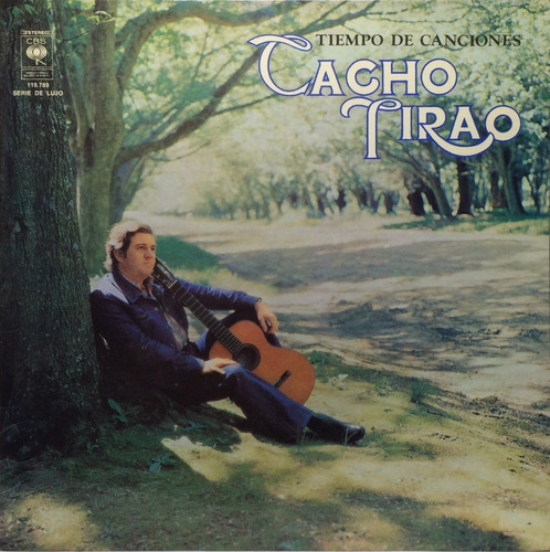 Vinilo Cacho Tirao Tiempo De Canciones Lp Argentina 1977