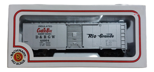 Ferromodelismo Bachmann Vagón Box Car Denver Río Grande Ho