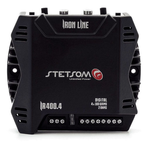 Módulo Stetsom Iron Line Ir 400.4 400w Rms 4 Canais 2 Ohms