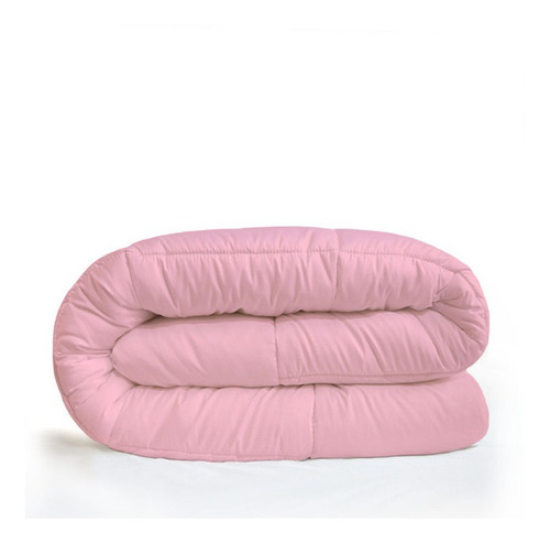 Edredón Duvet Con Relleno Individual Rosa Ultra Suave