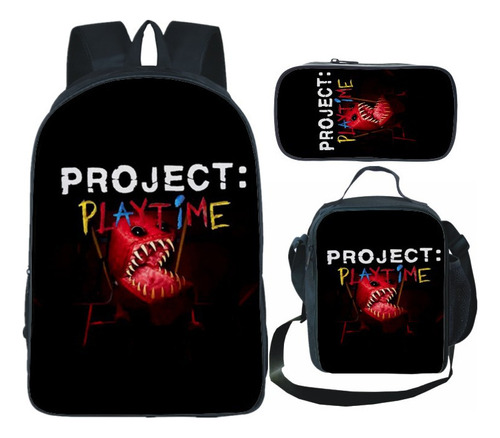 Mochila De Doble Capa Project Playtime Boxy Boo Cartoon Bo