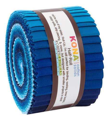 Kona Cotton Solids Hr-154-24 - Rollo De 24 Tiras De 2,5 Pul.