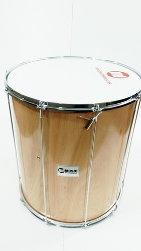 Imagem 9 de 10 de Surdo Surdão Phoenix 60x20 Madeira E Maçaneta Envio Imediato